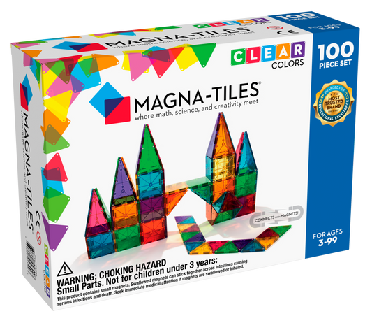 Magna-Tiles Set Clásico de 100 piezas