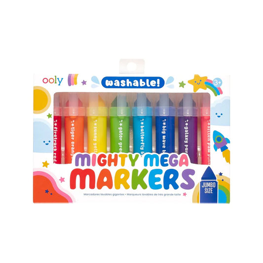 Plumones Jumbo "Mighty Mega Markers" 8 pzas