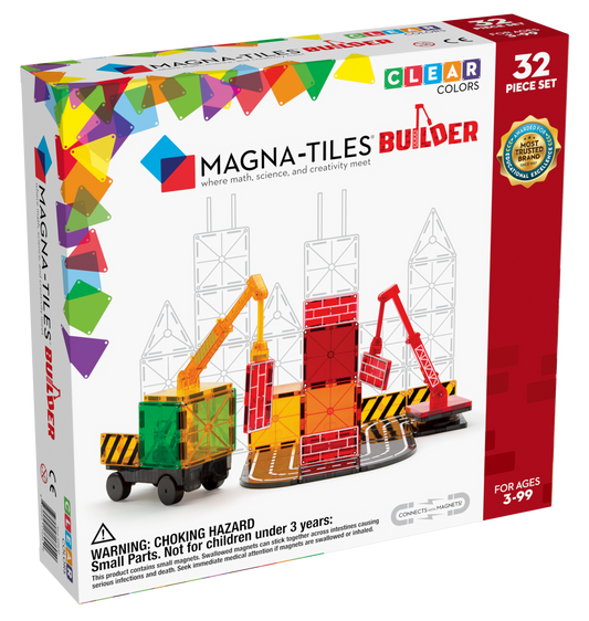 Magna-Tiles Set de Construcción de 32 piezas