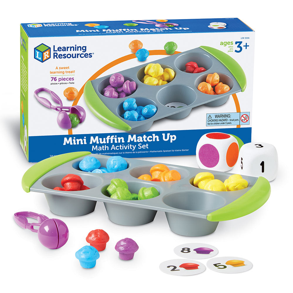 Juego Mini Muffins Actividades Matemáticas Preescolar