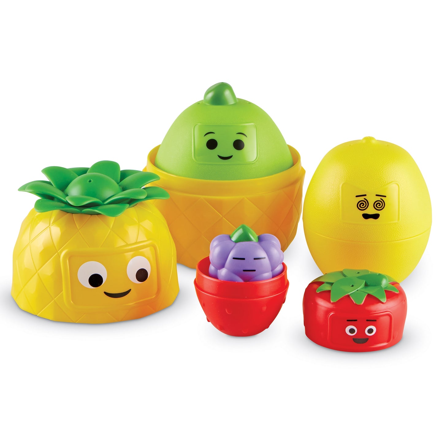 Frutas anidables de emociones