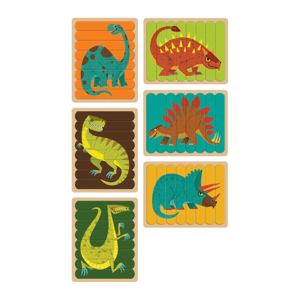 Mighty Dinosaurs puzzle sticks