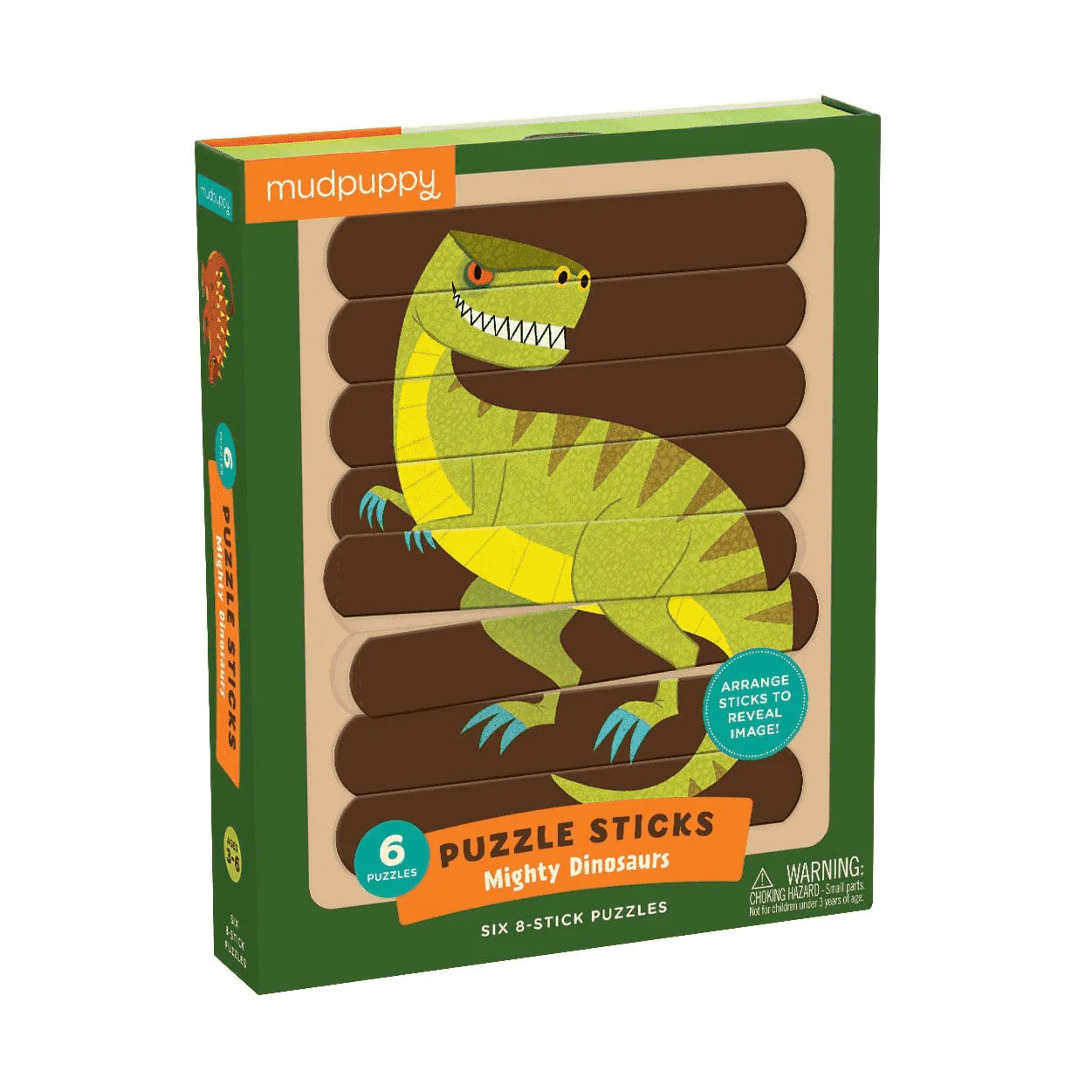 Mighty Dinosaurs puzzle sticks