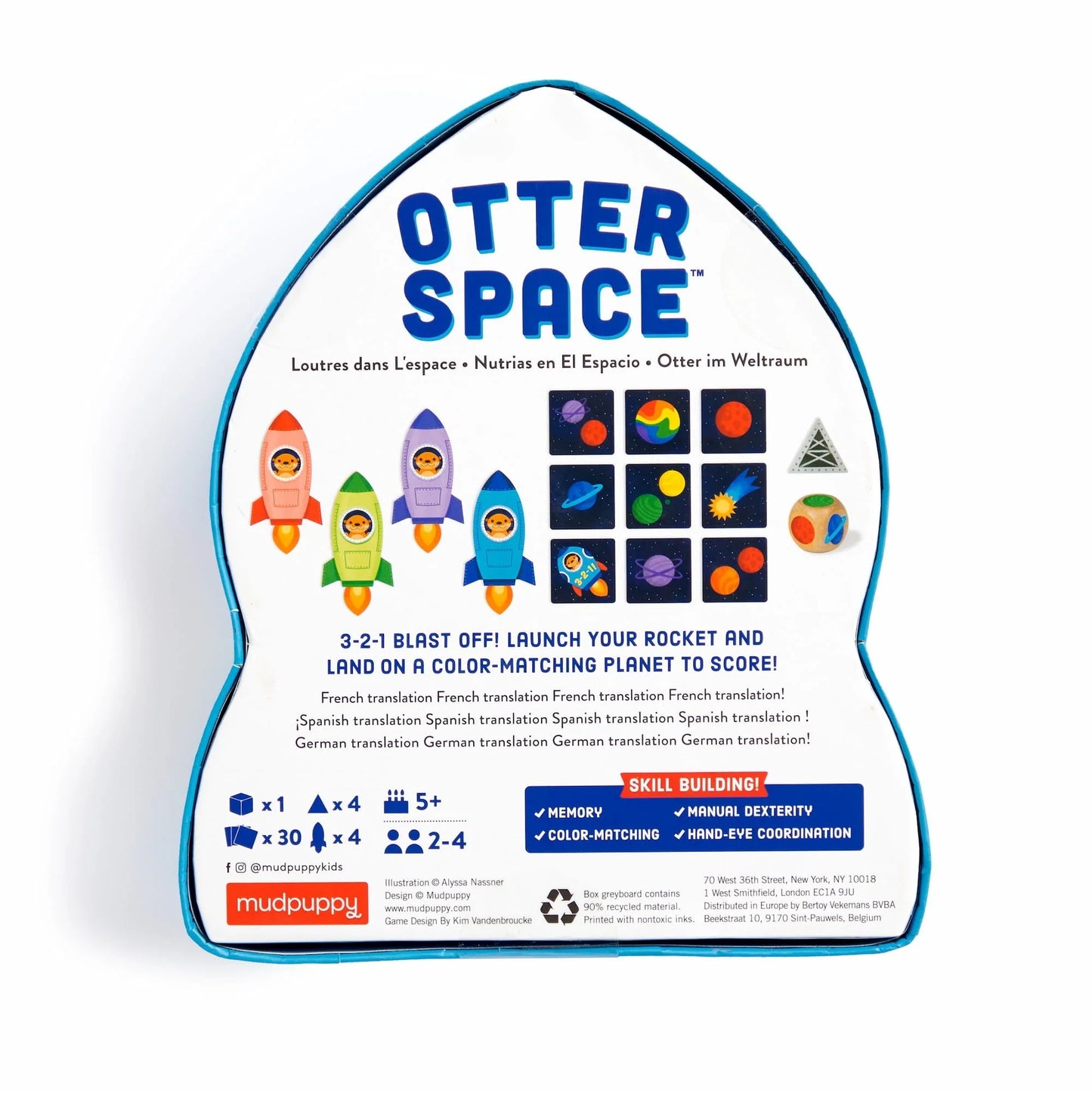 Otter Space Juego de Mesa