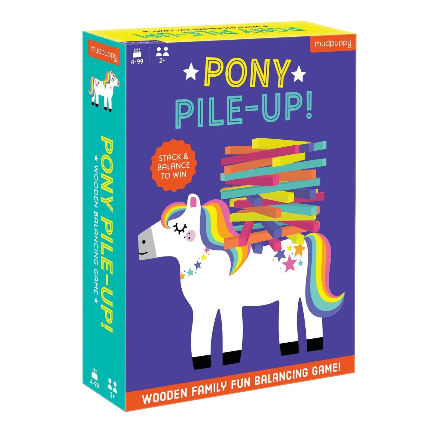 Pony Pile Up Juego apilable de balance